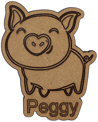 Magnet - Cochon personnalisable